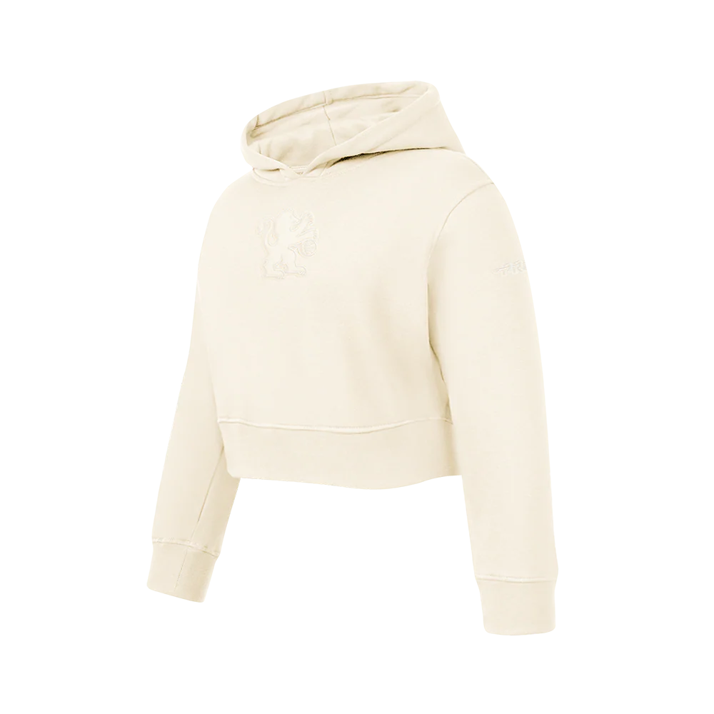NBA SACRAMENTO KINGS NEUTRAL BIG GIRLS FLC PO HOODIE (EGGSHELL) - Image 2