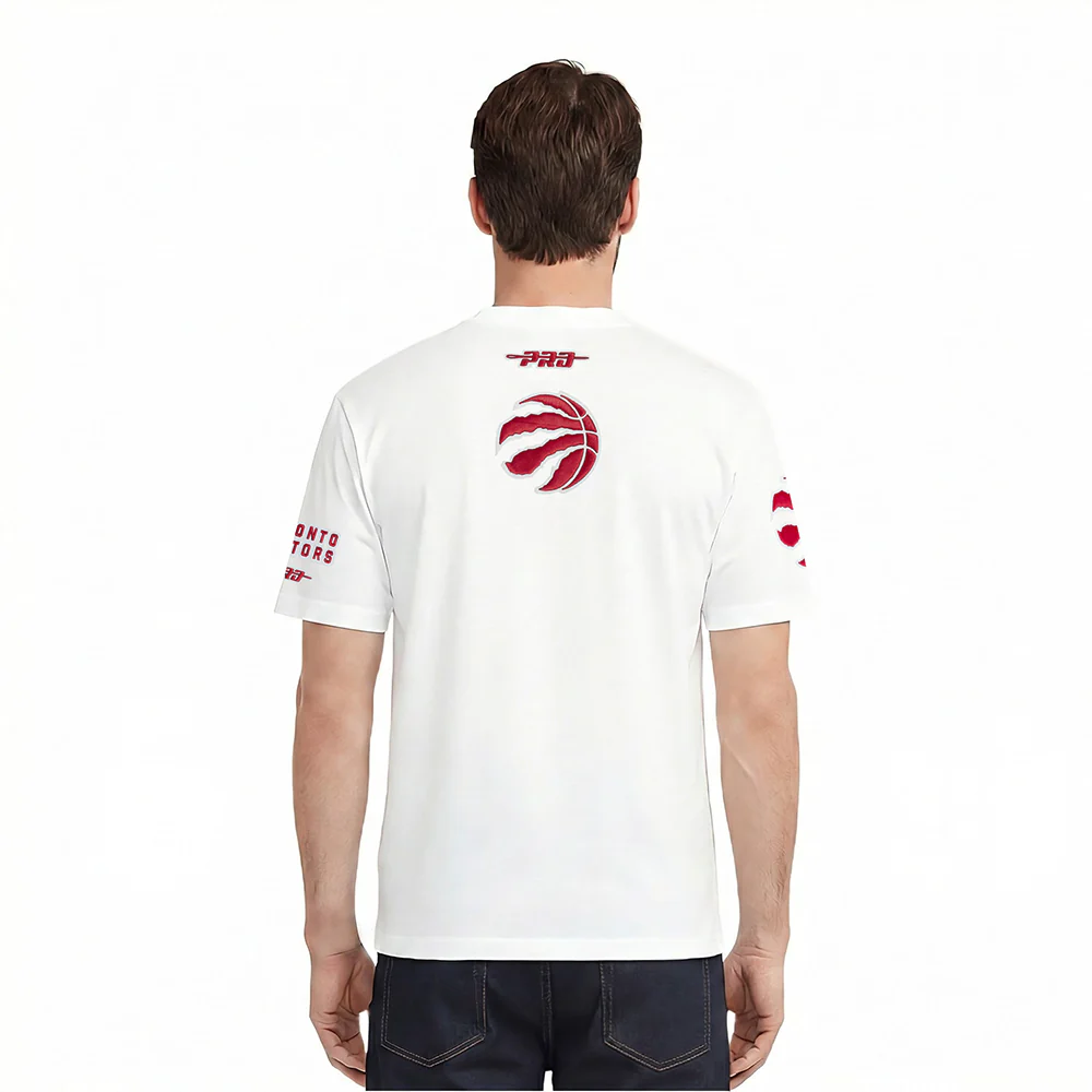 NBA TORONTO RAPTORS CITY ARCH MEN'S SJ TEE (WHITE) - Image 2