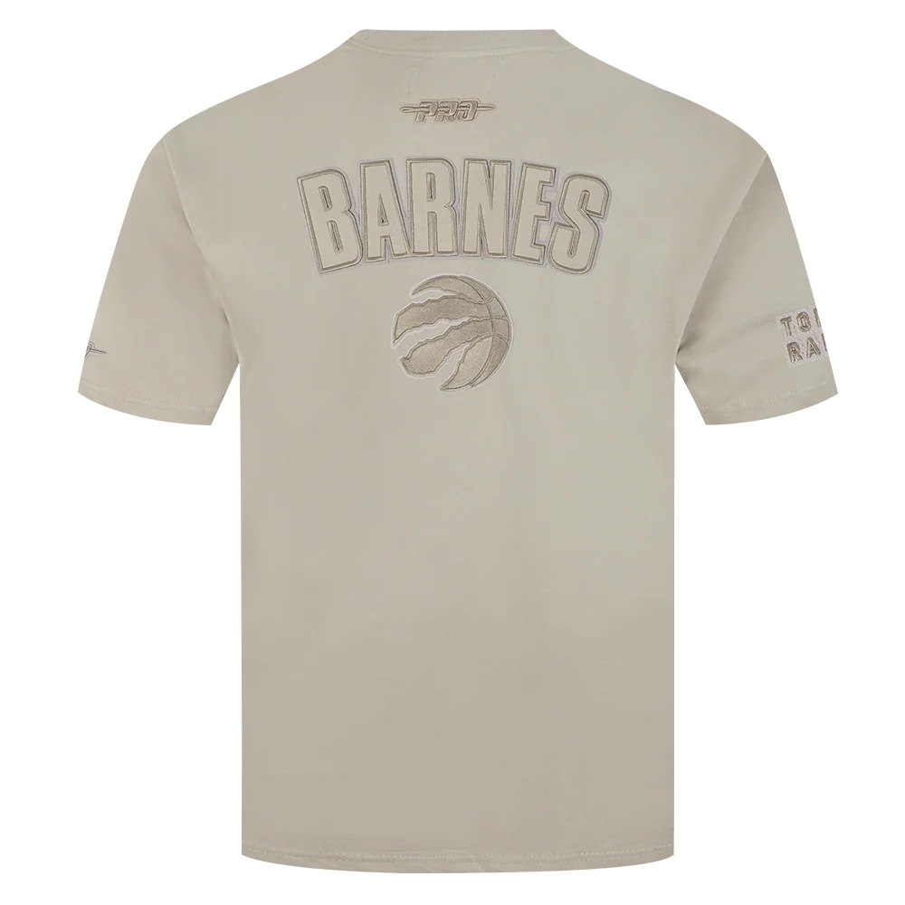 NBA TORONTO RAPTORS SCOTTIE BARNES #4 NEUTRAL PNN MEN'S CJ DROP SHOULDER TEE (TAUPE) - Image 3