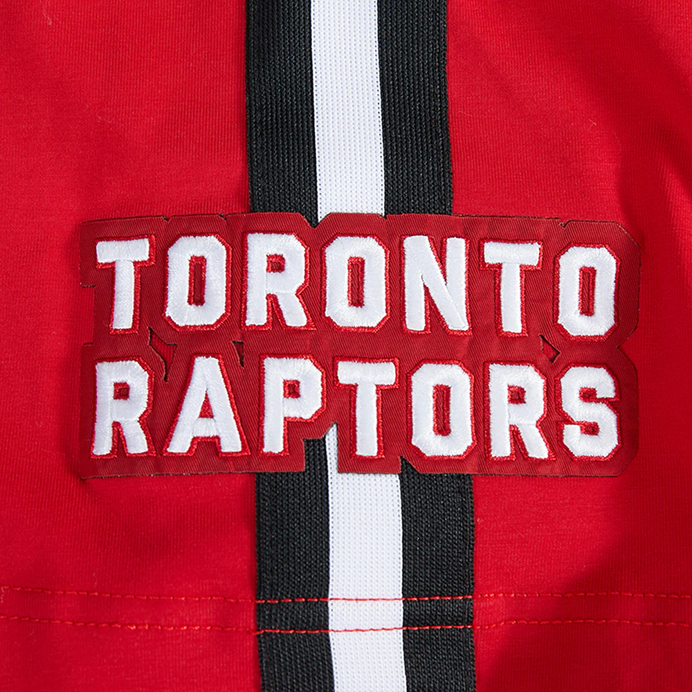 NBA TORONTO RAPTORS SCOTTIE BARNES #4 CLASSIC PNN MEN'S SJ TAPING TE (RED/BLACK) - Image 7