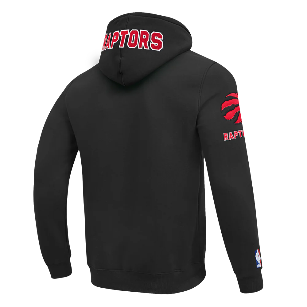 NBA TORONTO RAPTORS SCOTTIE BARNES #4 CLASSIC PNN MEN'S DK PO HOODIE (BLACK) - Image 4
