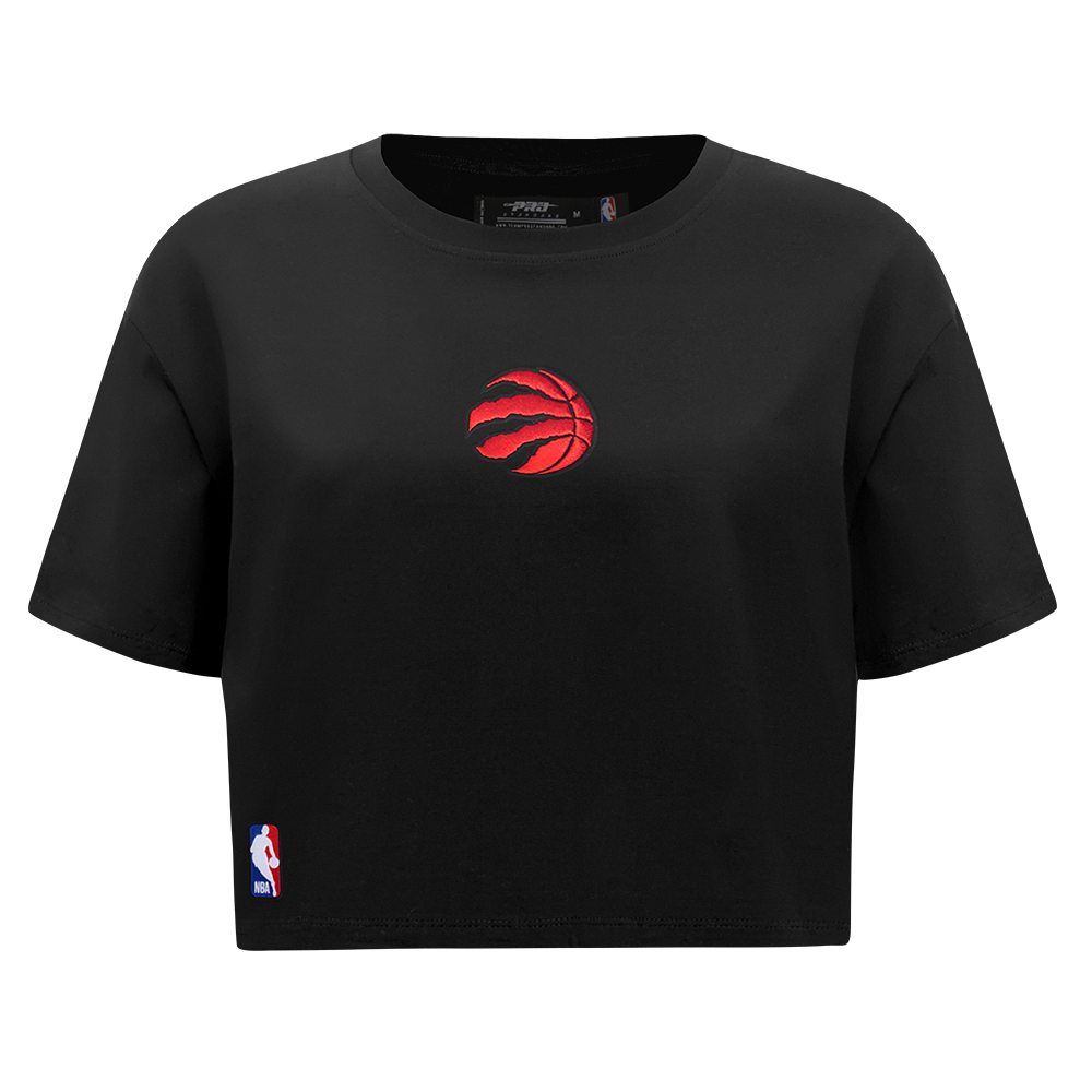 TORONTO RAPTORS WINGSPAN WOMEN'S SJ BOXY TEE (BLACK) - Image 3