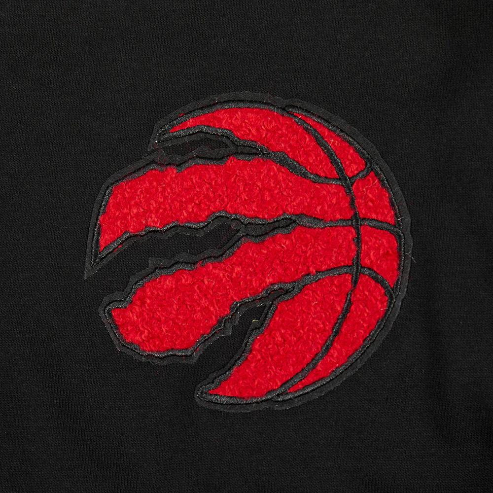 NBA TORONTO RAPTORS CLASSIC BIG GIRLS SHORT SLEEVE BOXY TEE (BLACK) - Image 5