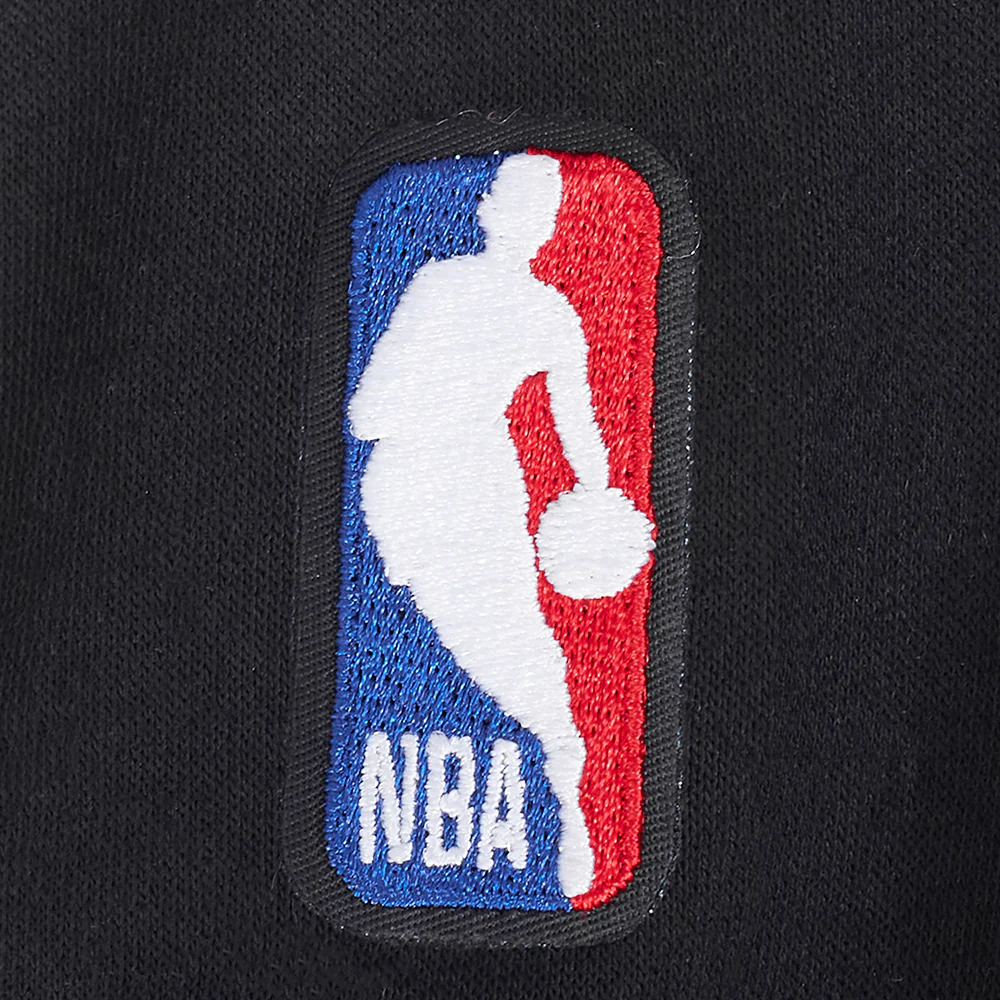 NBA TORONTO RAPTORS RETRO CLASSIC BIG GIRLS RIB FLEECE CREWNECK (BLACK/RED/BLACK) - Image 5