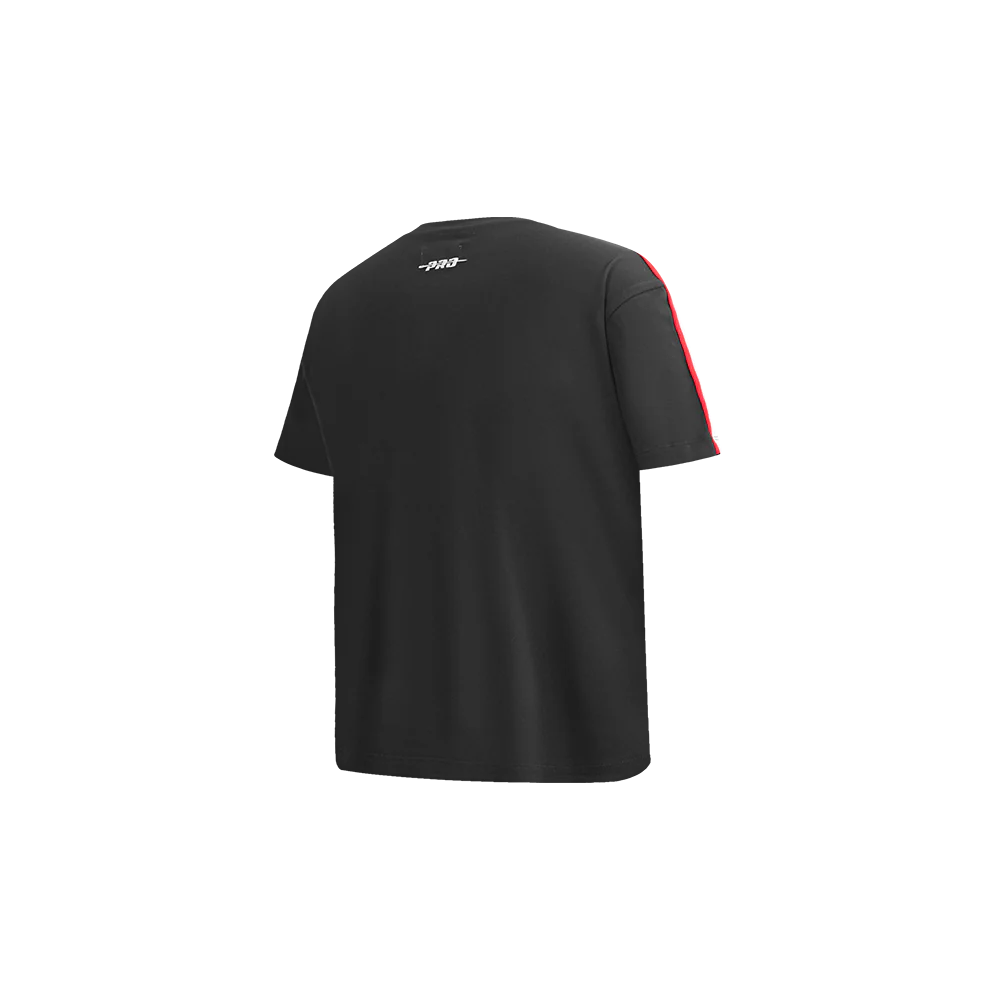 NBA TORONTO RAPTORS RETRO CLASSIC TODDLER BOYS SHORT SLEEVE TAPING TEE(BLACK/RED) - Image 4