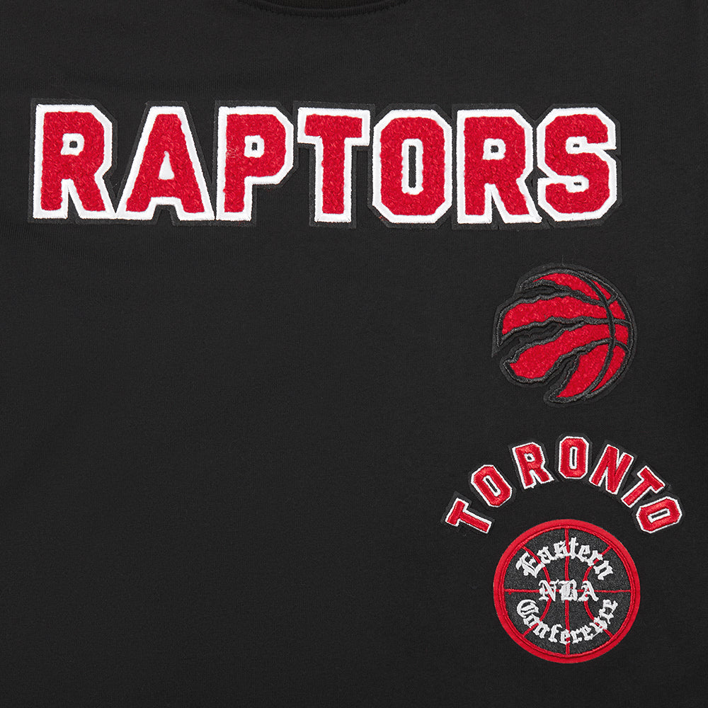 NBA TORONTO RAPTORS RETRO CLASSIC TODDLER BOYS SHORT SLEEVE TAPING TEE(BLACK/RED) - Image 5