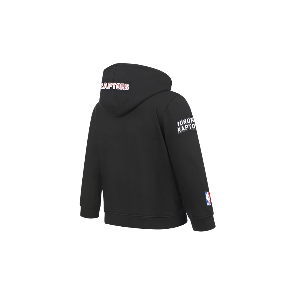NBA TORONTO RAPTORS CLASSIC TODDLER BOYS FLEECE PULLOVER HOODIE (BLACK) - Image 4