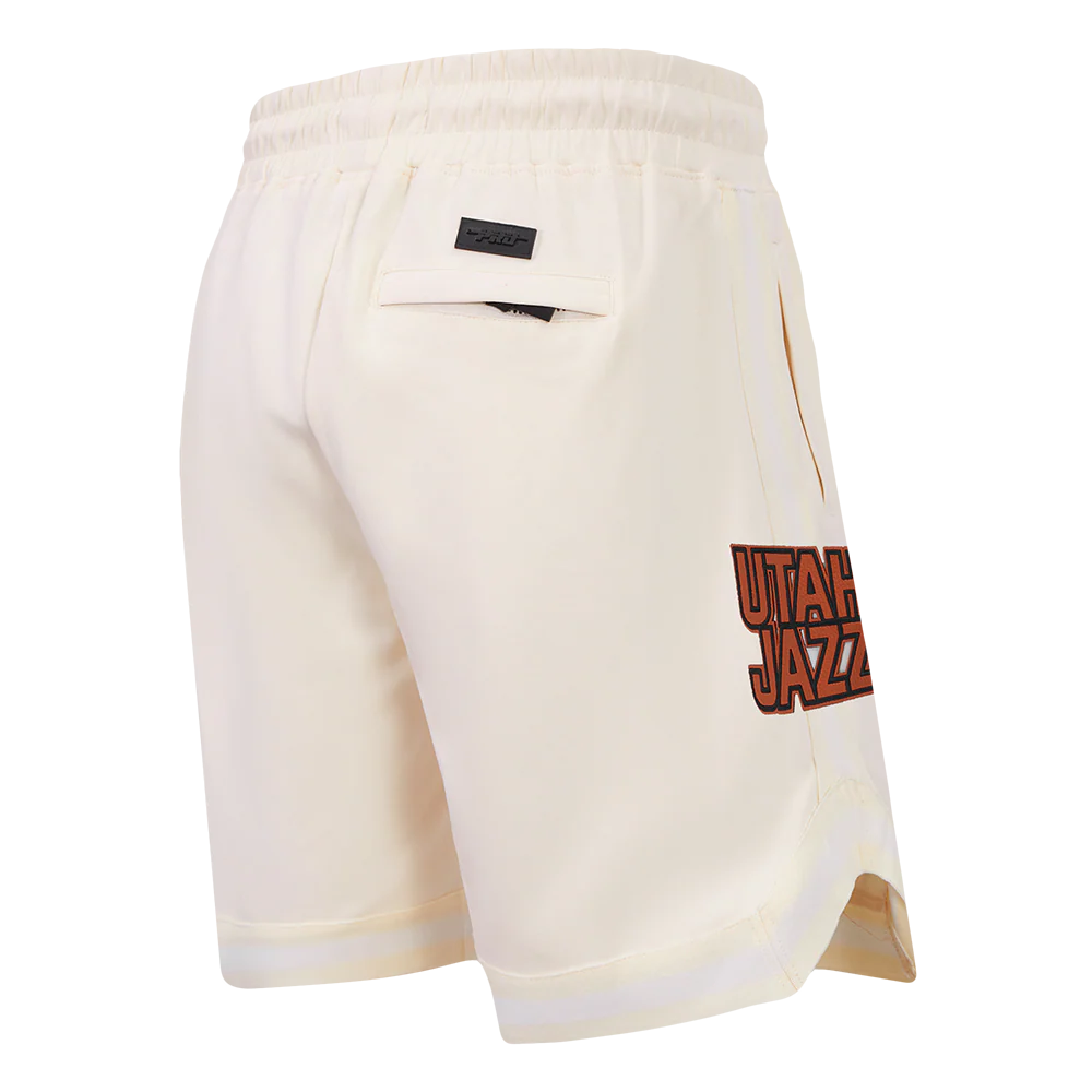 NBA UTAH JAZZ NBA TONAL MEN'S DK SHORT (EGGSHELL) - Image 5