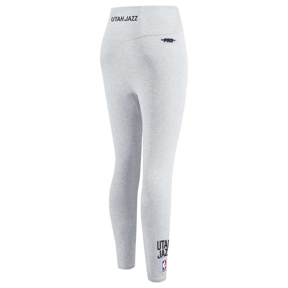NBA UTAH JAZZ CLASSIC BIG GIRL'S LEGGING (HEATHER GREY) - Image 5