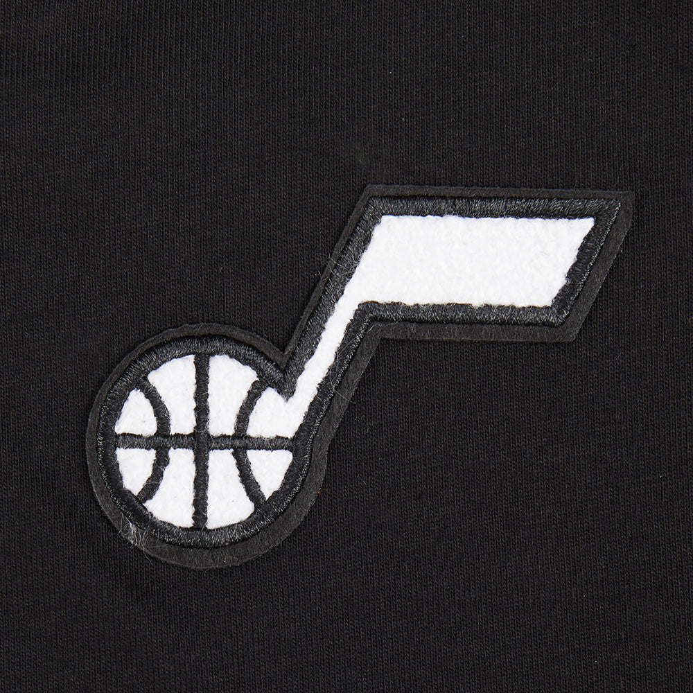 NBA UTAH JAZZ CLASSIC TODDLER GIRLS SHORT SLEEVE BOXY TEE (BLACK) - Image 5