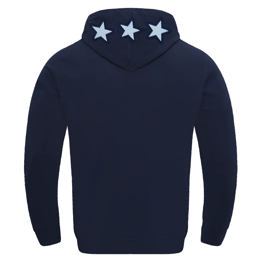NBA WASHINGTON WIZARDS CITY EDITION 24-25 MEN'S FLEECE PULLOVER HOODIE (MIDNIGHT NAVY) - Image 3