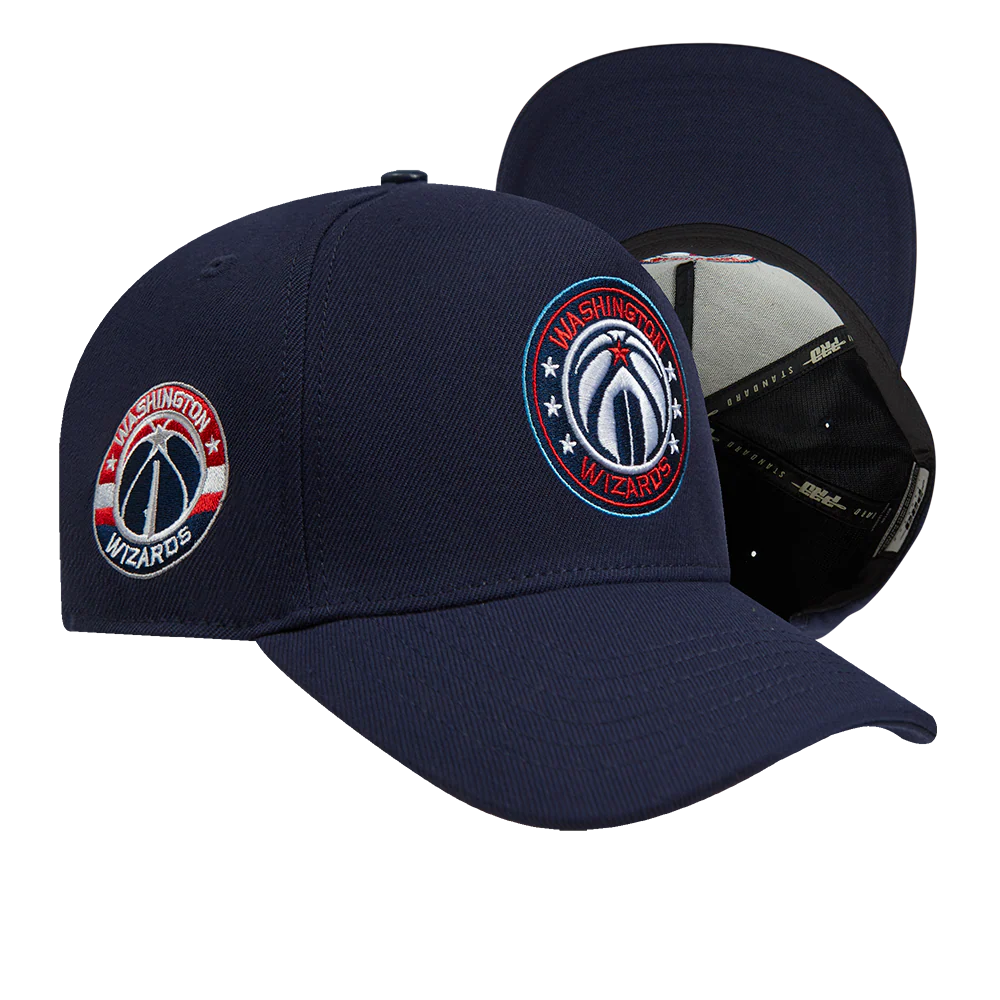 NBA WASHINGTON WIZARDS CITY EDITION 24-25 PINCH FRONT SNAPBACK HAT (MIDNIGHT NAVY) - Image 7