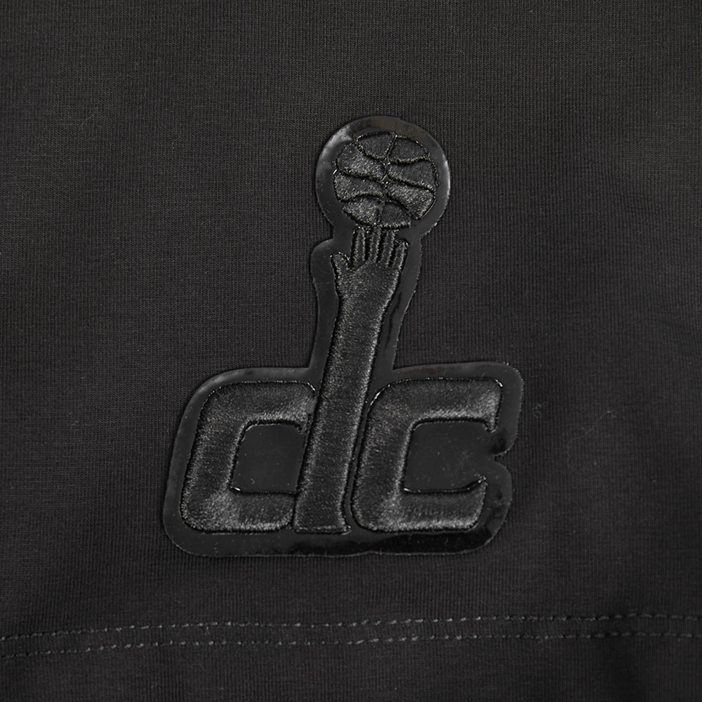 NBA WASHINGTON WIZARDS TRIPLE BLACK WOMEN'S SJ BOXY TEE (TRIPLE BLACK) - Image 8