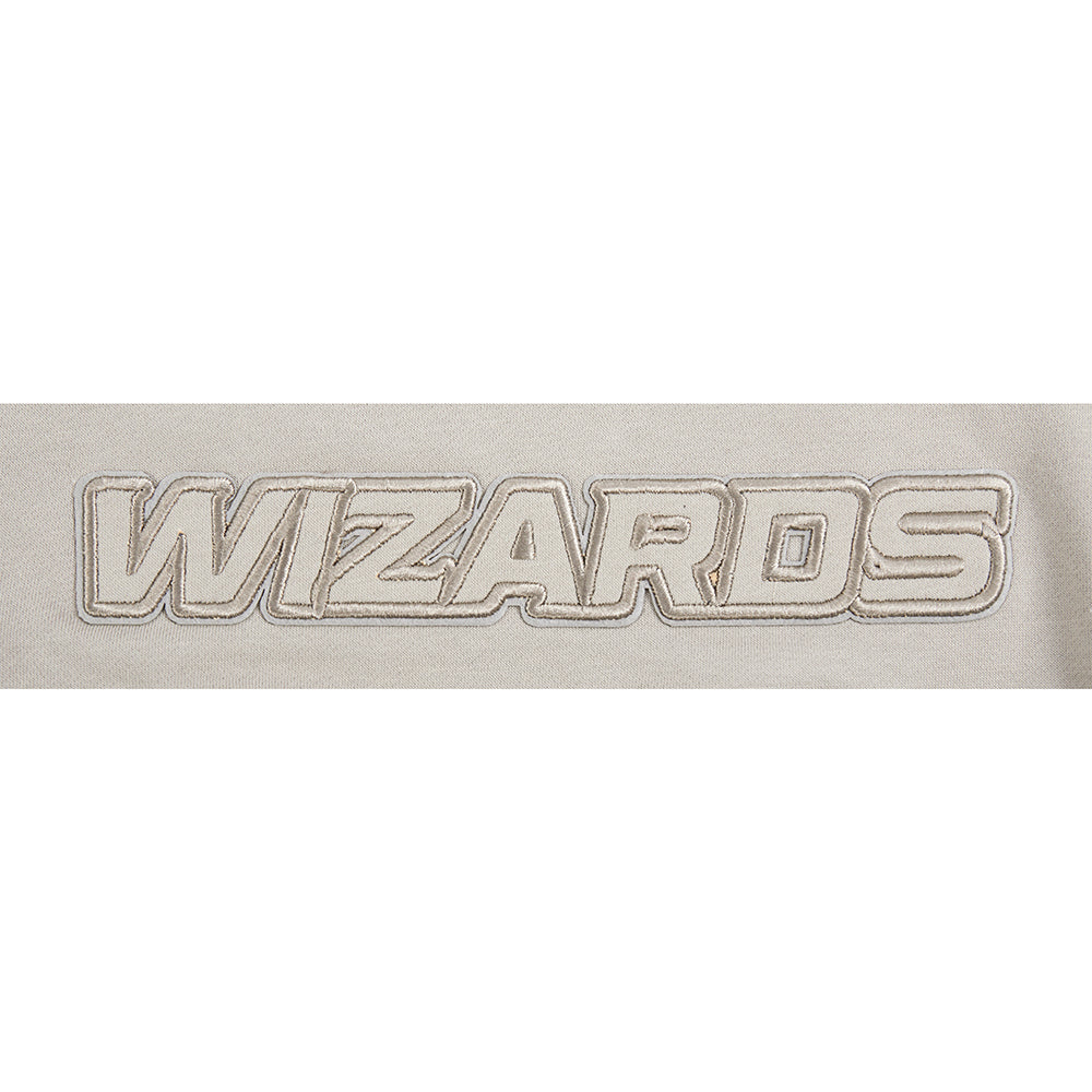 NBA WASHINGTON WIZARDS NEUTRAL BIG GIRLS FLC PO HOODIE (TAUPE) - Image 5