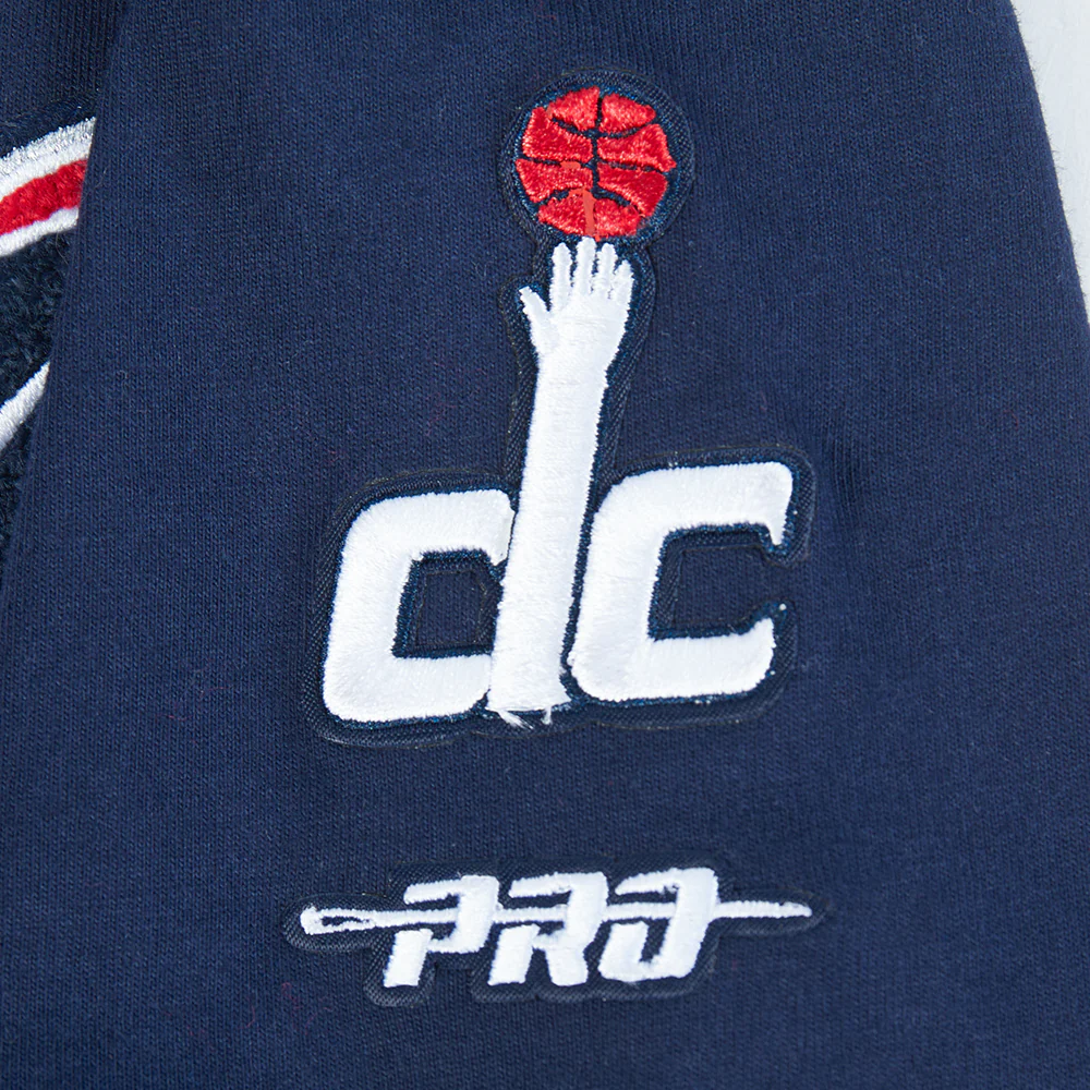 NBA WASHINGTON WIZARDS CLASSIC LITTLE GIRLS SHORT SLEEVE BOXY TEE (MIDNIGHT NAVY) - Image 5