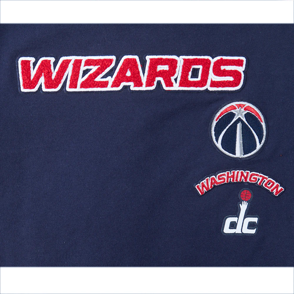 NBA WASHINGTON WIZARDS RETRO CLASSIC TODDLER GIRLS SHORT SLEEVE BOXY TEE (MIDNIGHT NAVY) - Image 5