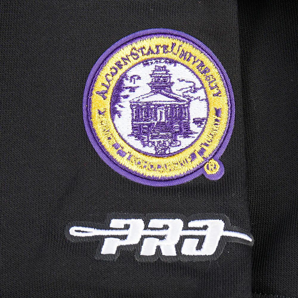 COLLEGE ALCORN STATE UNIVERSITY WINGSPAN WOMEN'S FLC CREWNECK (BLACK) - Image 13
