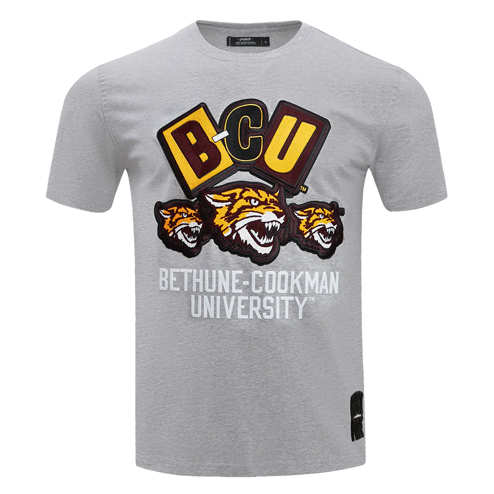 BETHUNE-COOKMAN UNIVERSITY HOMECOMING SINGLE JERSEY MEN'S TEE (HEATHER GREY)