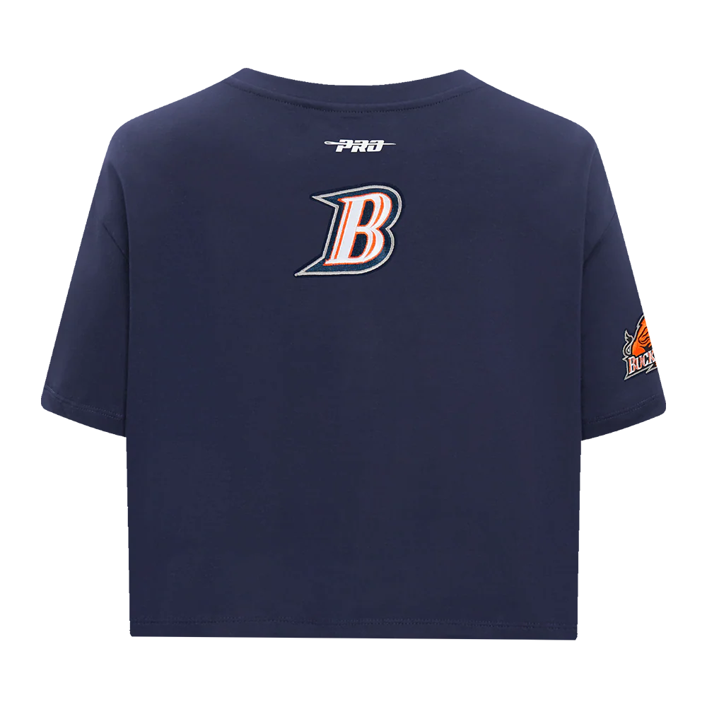 COLLEGE BUCKNELL UNIVERSITY CLASSIC WOMEN'S SJ BOXY TEE (MIDNIGHT NAVY) - Image 5