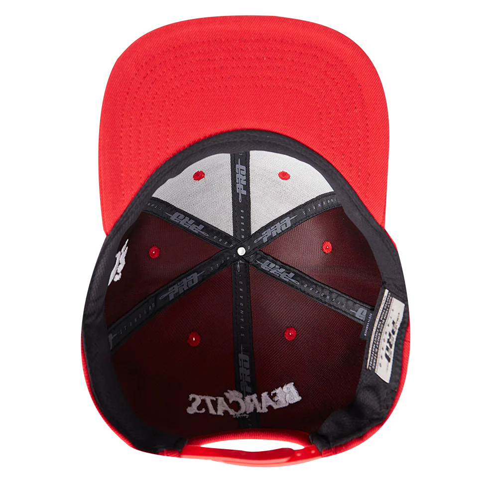 UNIVERSITY OF CINCINNATI CLASSIC UNISEX PRIMARY LOGO WOOL SNAPBACK (RED) - Image 6
