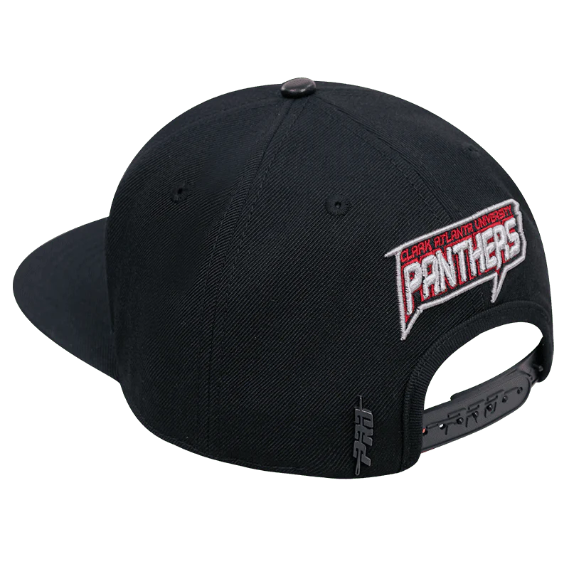 CLARK ATLANTA UNIVERSITY CLASSIC UNISEX WOOL SNAPBACK HAT (BLACK) - Image 3