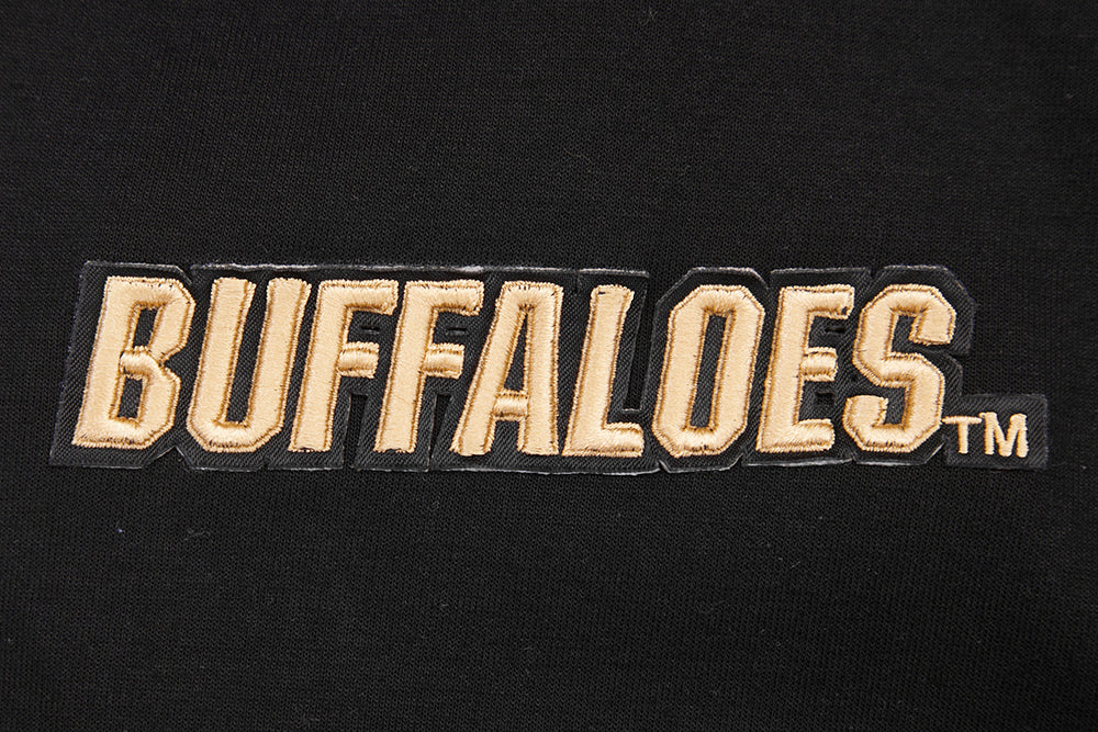 UNIVERSITY OF COLORADO CLASSIC MEN'S FULL ZIP PULLOVER HOODIE (BLACK) - Image 7