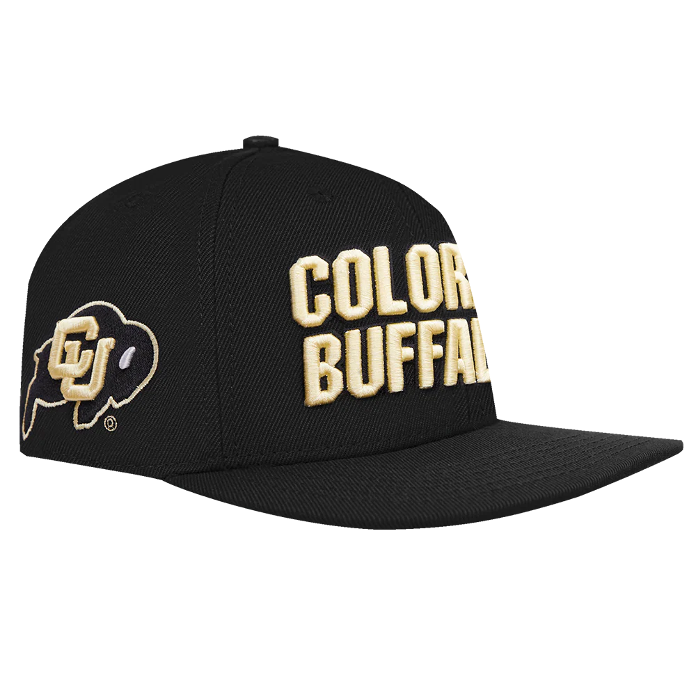 UNIVERSITY OF COLORADO CLASSIC UNISEX STACKED LOGO WOOL WORDMARK SN (BLACK) - Image 2