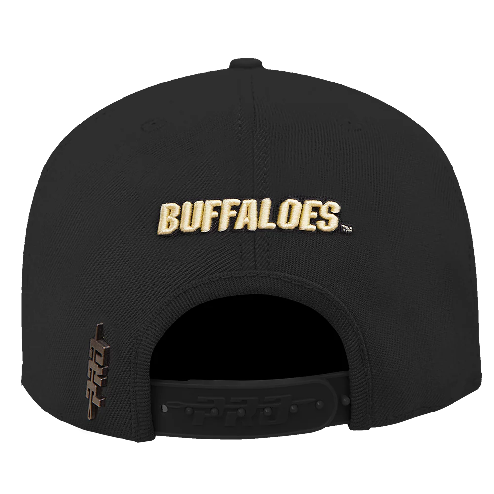 UNIVERSITY OF COLORADO CLASSIC UNISEX STACKED LOGO WOOL WORDMARK SN (BLACK) - Image 5