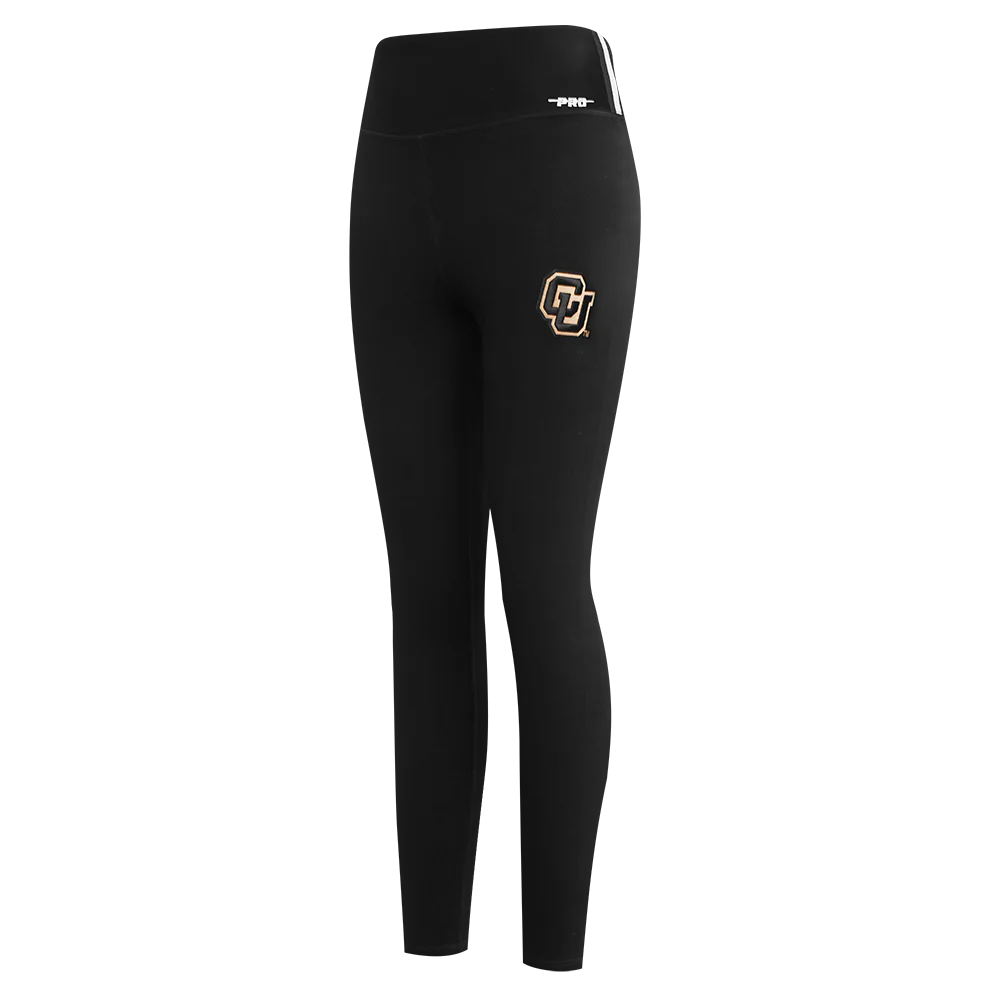 UNIVERSITY OF COLORADO CLASSIC WOMEN'S JERSEY LEGGING (BLACK)