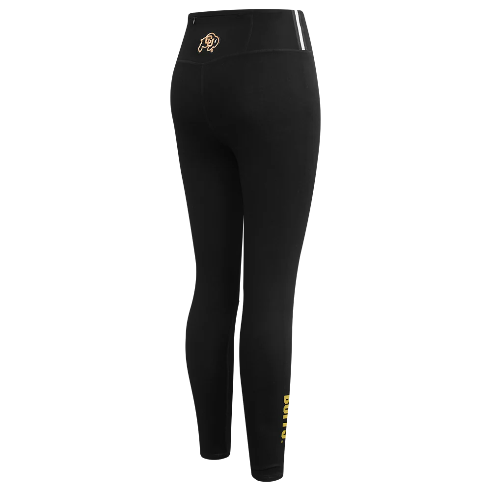 UNIVERSITY OF COLORADO CLASSIC WOMEN'S JERSEY LEGGING (BLACK) - Image 10