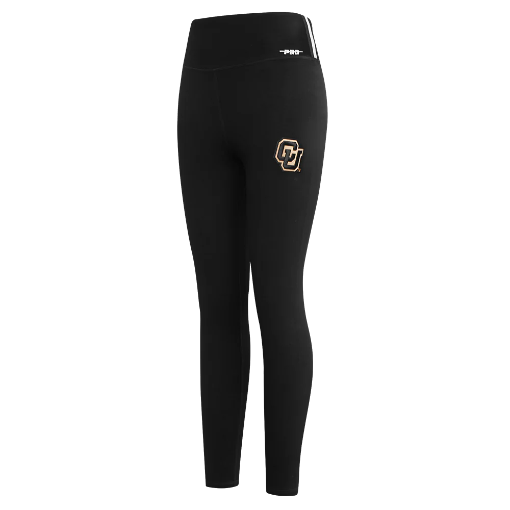 UNIVERSITY OF COLORADO CLASSIC WOMEN'S JERSEY LEGGING (BLACK) - Image 9