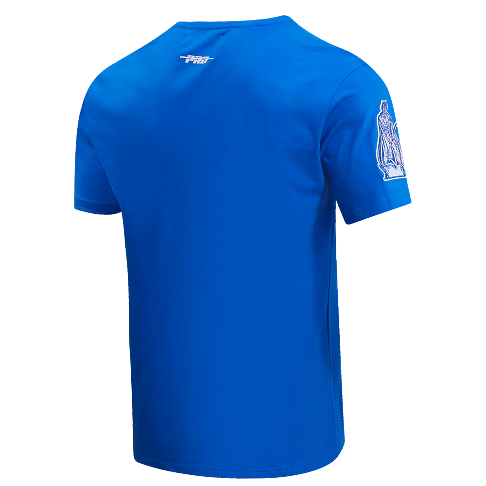 DUKE UNIVERSITY CLASSIC MEN'S STACKED LOGO TEE (ROYAL BLUE) - Image 4