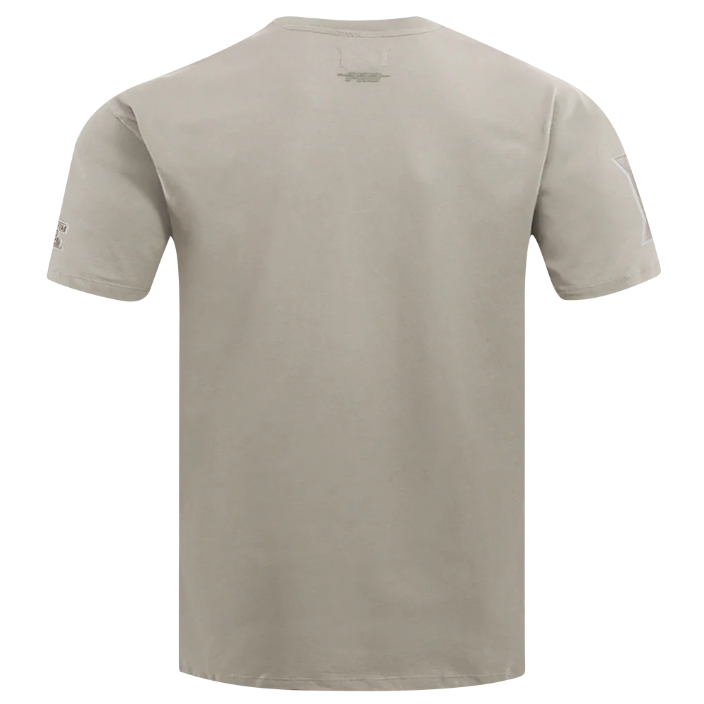COLLEGE DUKE UNIVERSITY NEUTRAL MEN'S S/S TEE (TAUPE) - Image 3