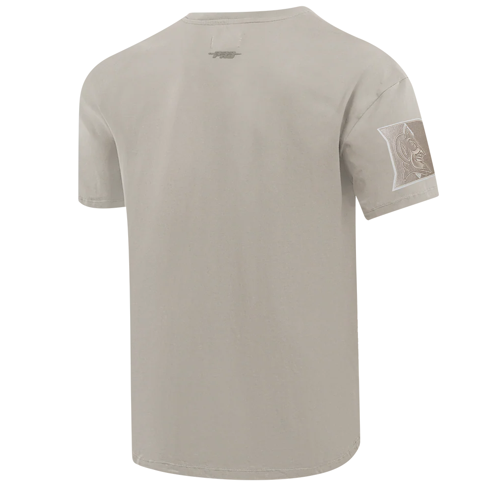 COLLEGE DUKE UNIVERSITY NEUTRAL MEN'S S/S TEE (TAUPE) - Image 4