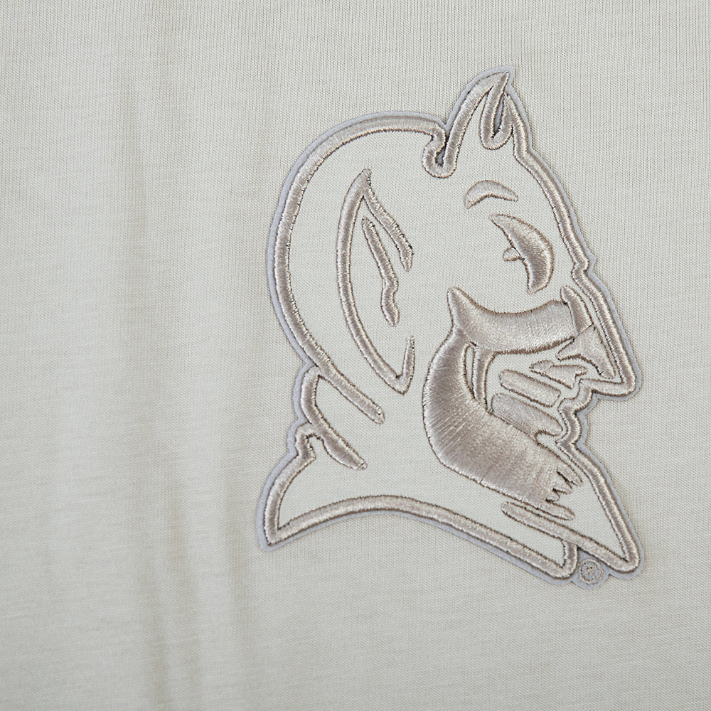 COLLEGE DUKE UNIVERSITY NEUTRAL MEN'S S/S TEE (TAUPE) - Image 7