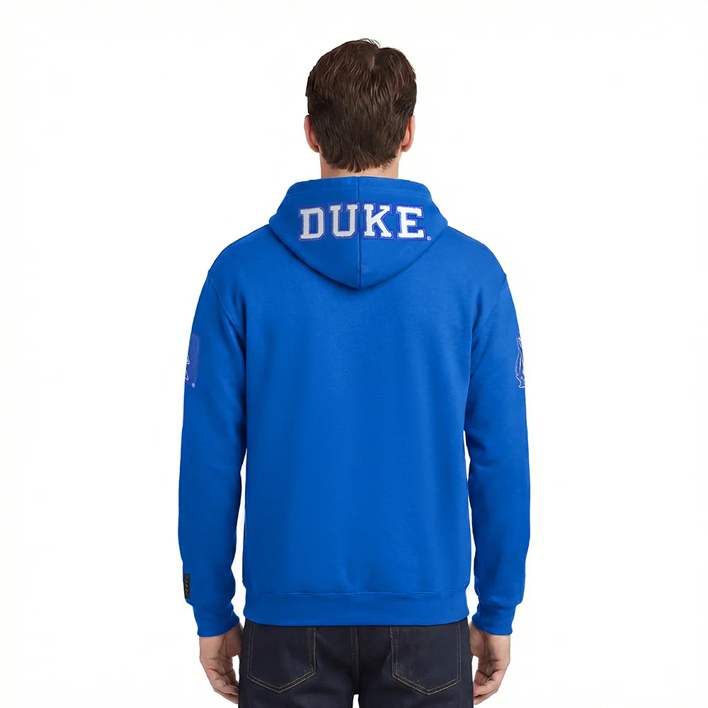 DUKE UNIVERSITY CLASSIC MEN'S PULLOVER HOODIE (ROYAL BLUE) - Image 2