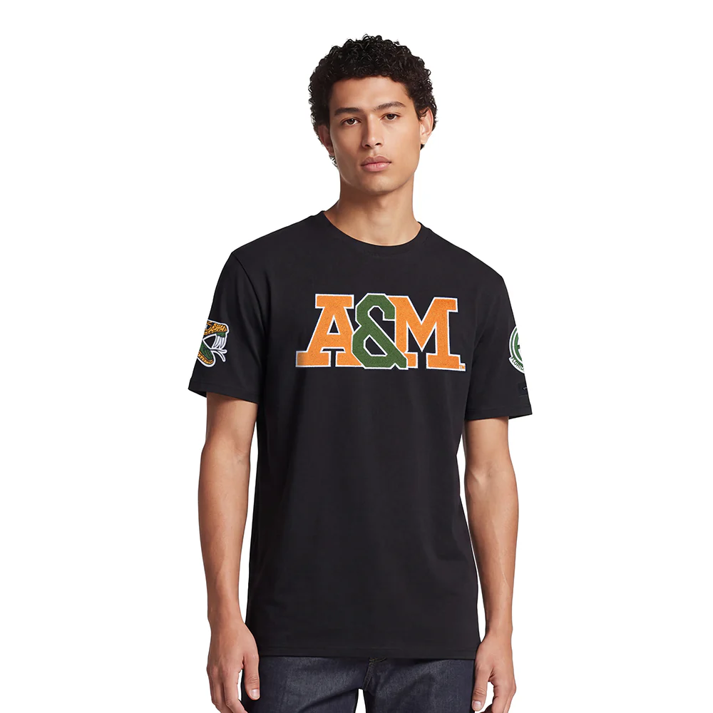 FLORIDA A&M UNIVERSITY CLASSIC MEN'S TEE (BLACK)