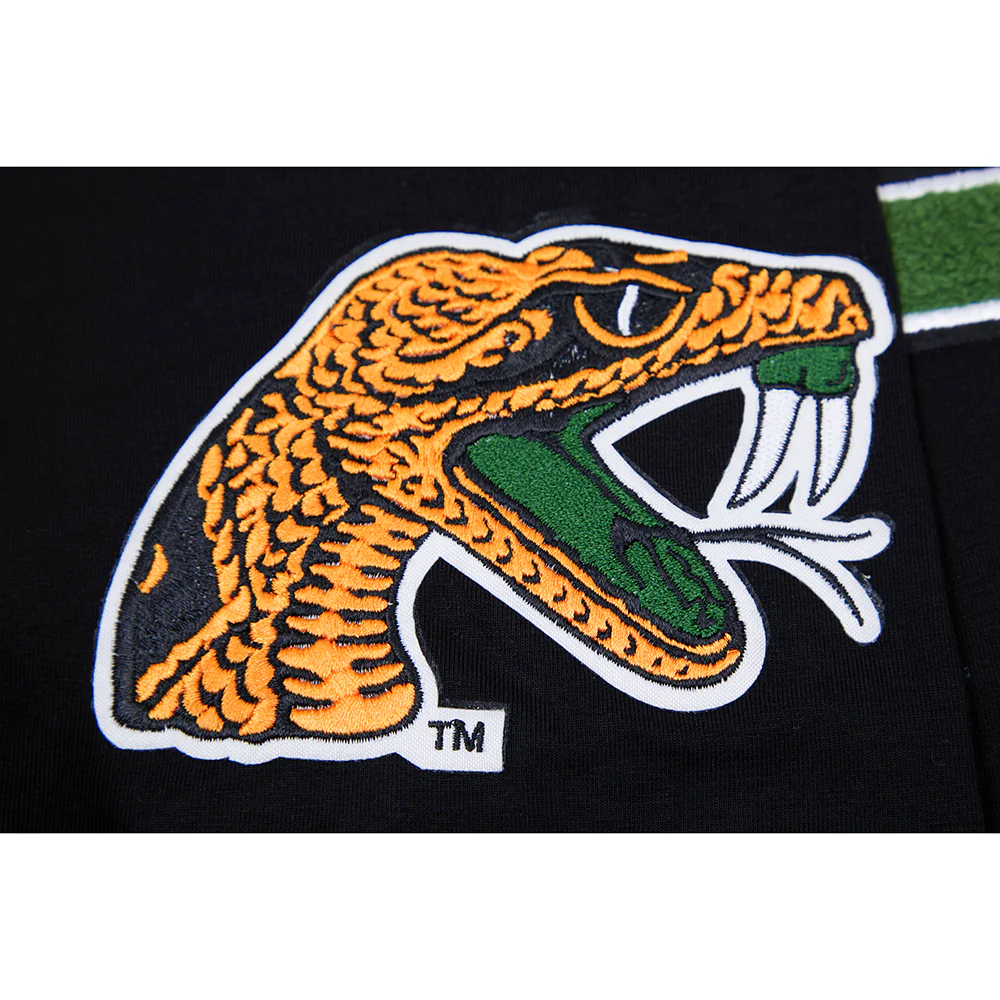 FLORIDA A&M UNIVERSITY CLASSIC MEN'S TEE (BLACK) - Image 9