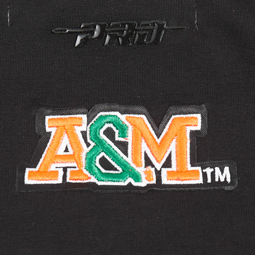 FLORIDA A&M UNIVERSITY CLASSIC WOMEN'S SINGLE JERSEY BOXY TEE (BLACK) - Image 6