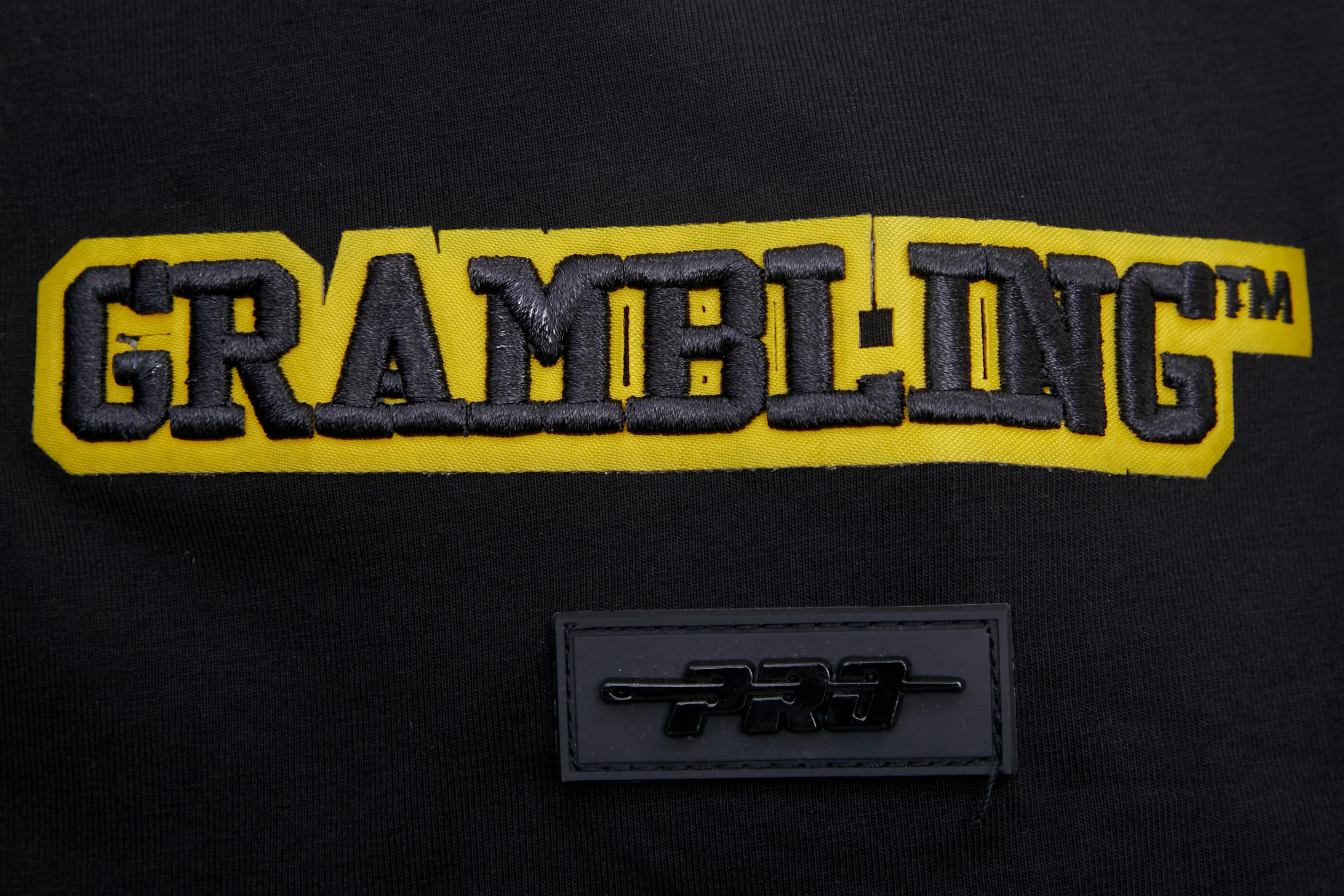 NBA X HBCU ALL STAR 2023 MEN'S GRAMBLING SINGLE JERSEY TEE (BLACK) - Image 7