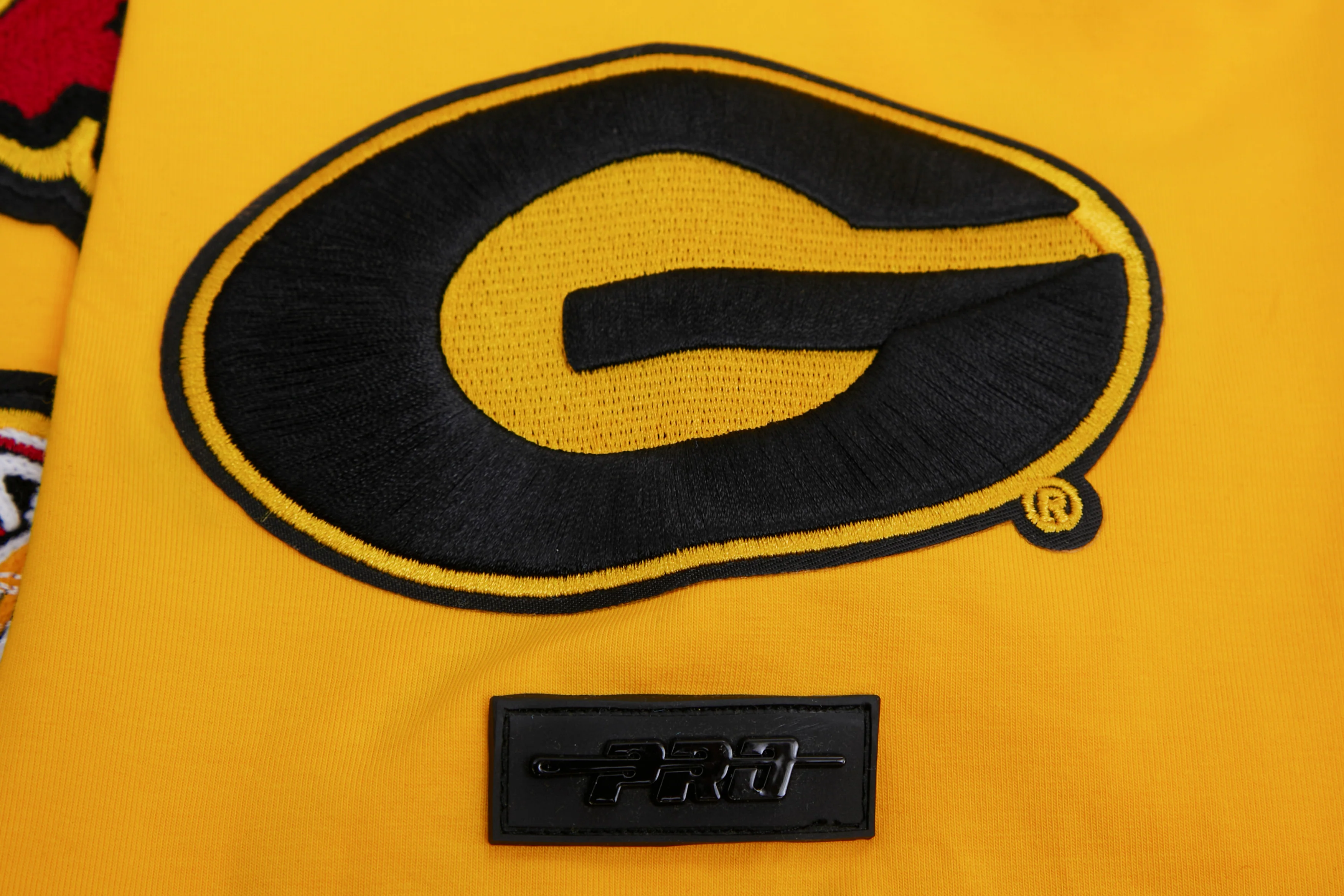 GRAMBLING STATE UNIVERSITY HOMECOMING SINGLE JERSEY MEN'S TEE (YELLOW) - Image 3