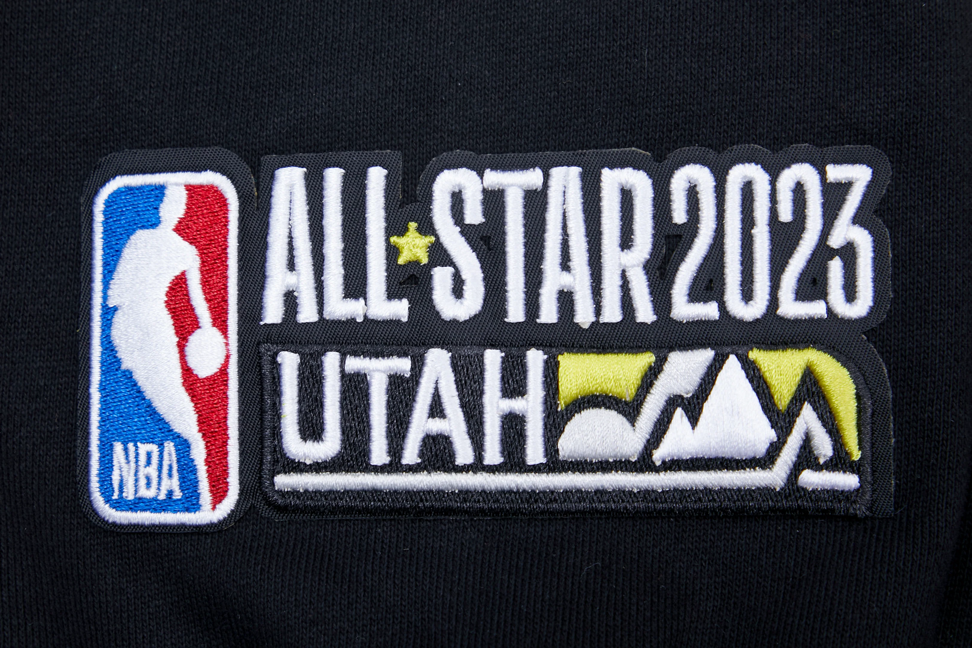 NBA X HBCU ALL STAR 2023 MEN'S GRAMBLING RIB FLC PO HOODIE (BLACK) - Image 7