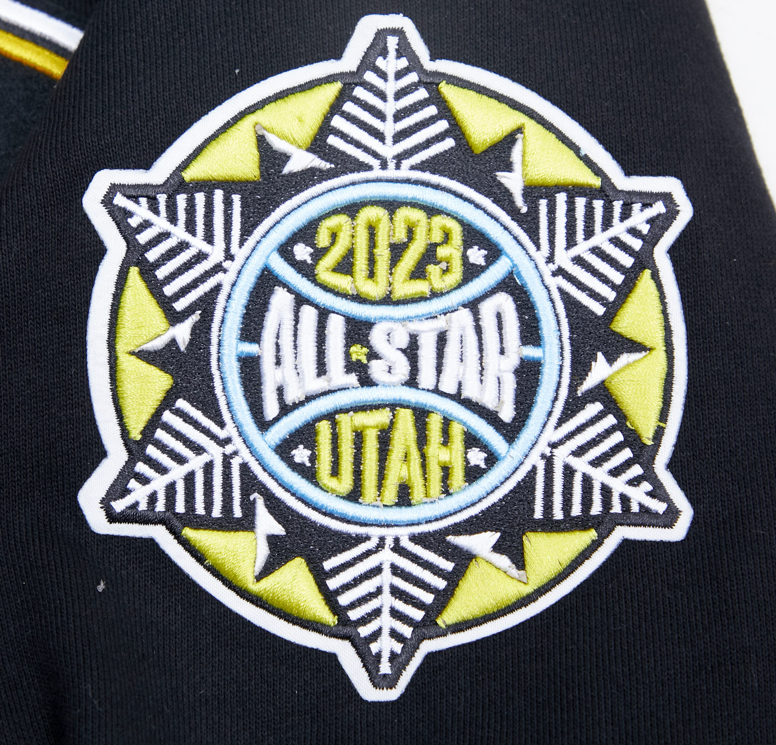 NBA X HBCU ALL STAR 2023 MEN'S GRAMBLING RIB FLC PO HOODIE (BLACK) - Image 8