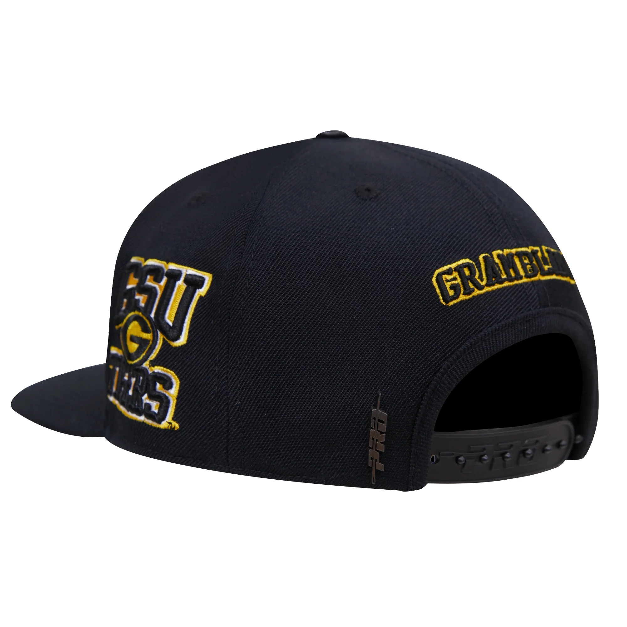 NBA X HBCU ALL STAR 2023 MEN'S GRAMBLING WOOL SNAPBACK HAT (BLACK) - Image 5
