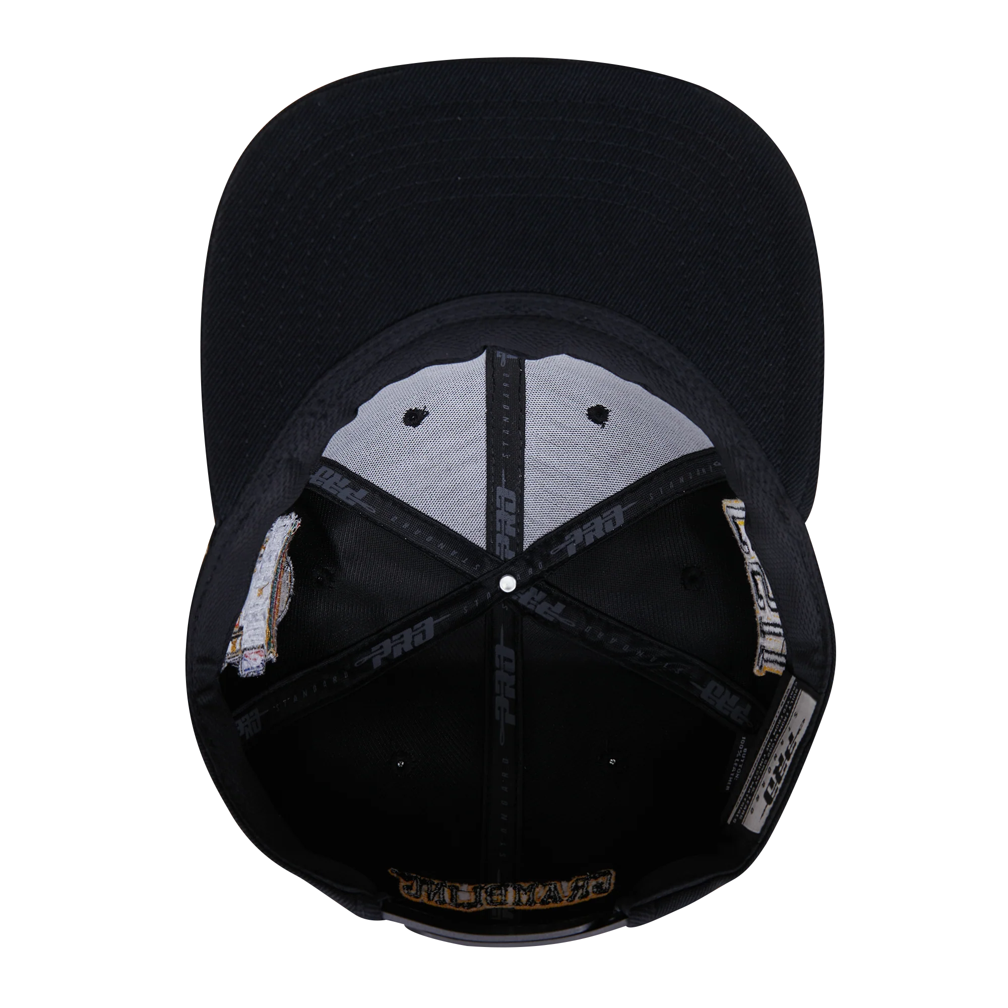 NBA X HBCU ALL STAR 2023 MEN'S GRAMBLING WOOL SNAPBACK HAT (BLACK) - Image 6
