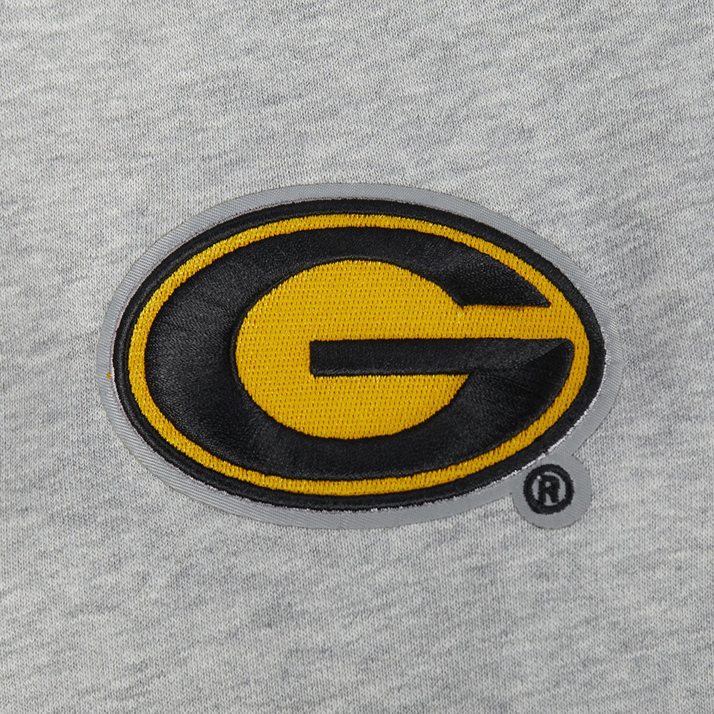 GRAMBLING STATE UNIVERSITY CLASSIC FLEECE HOODIE DRESS (HEATHER GREY) - Image 7
