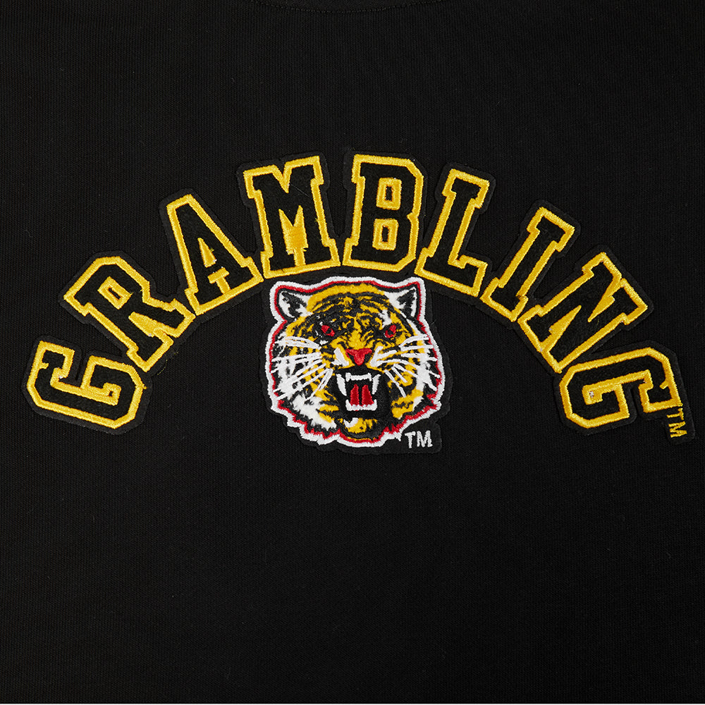 GRAMBLING STATE UNIVERSITY CLASSIC FLEECE CREWNECK (BLACK) - Image 7