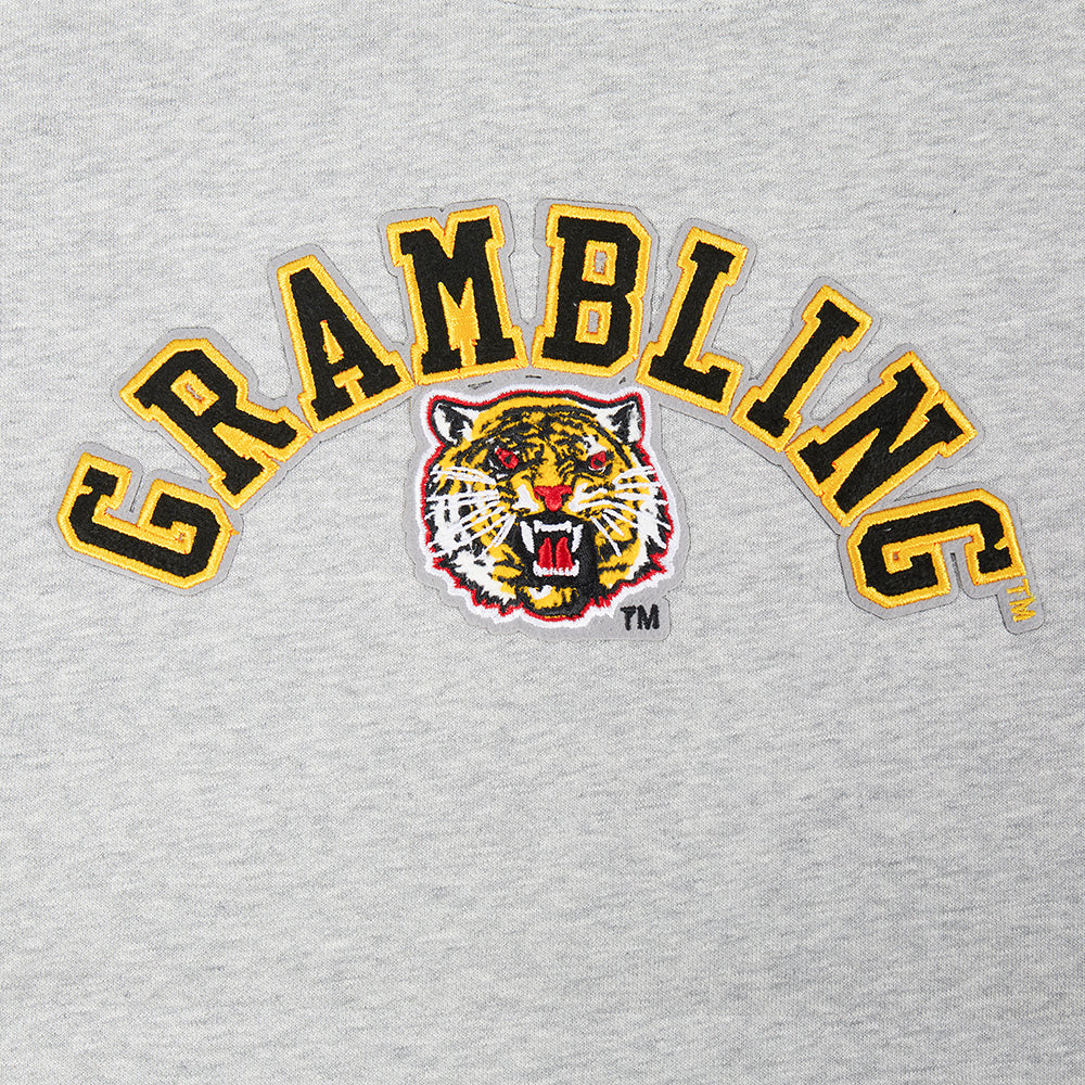 GRAMBLING STATE UNIVERSITY CLASSIC FLEECE CREWNECK (HEATHER GREY) - Image 7