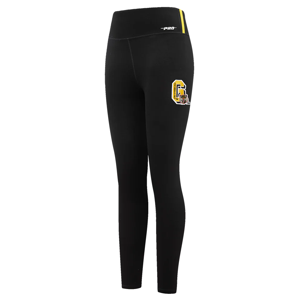 GRAMBLING STATE UNIVERSITY CLASSIC HIGH WAIST JERSEY LEGGING (BLACK)