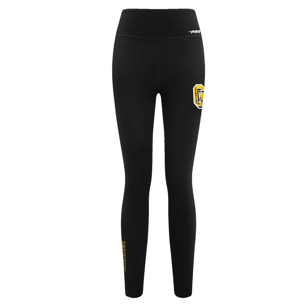 GRAMBLING STATE UNIVERSITY CLASSIC HIGH WAIST JERSEY LEGGING (BLACK) - Image 2